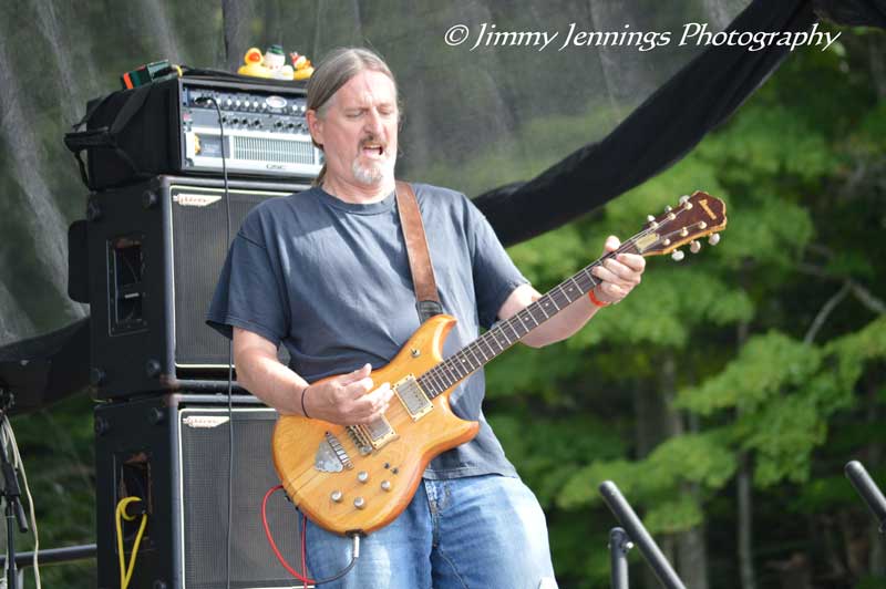 Scott Murawski performing in Max Creek at the Bella Terra Music Festival in Stephentown, New York, on August 19, 2012 (photo credit: Jimmy Jennings Photography).