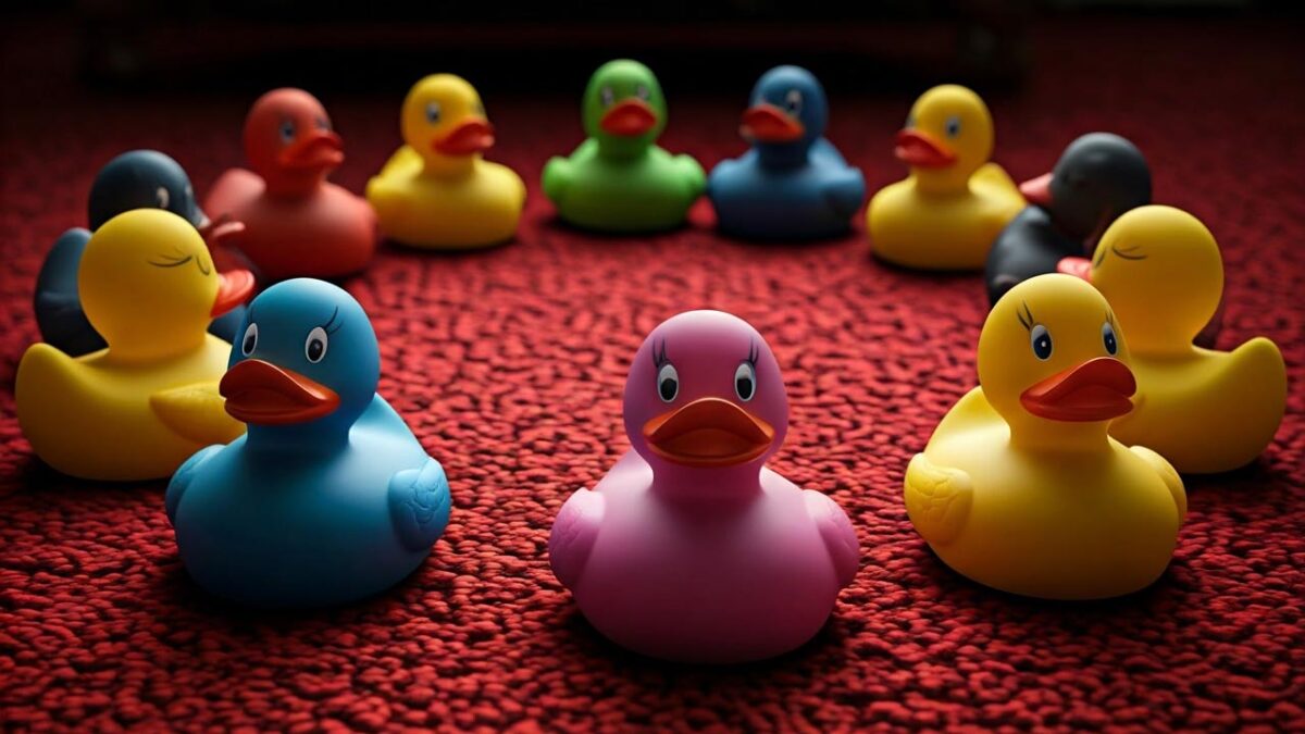 Rubber ducks